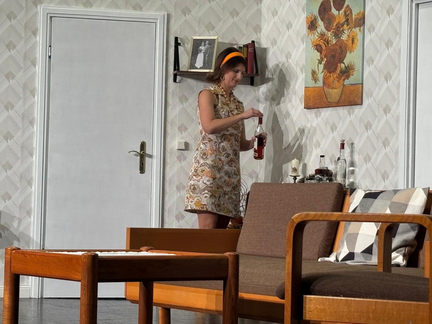 Tina Kliesch auf der Theaterbühne